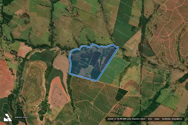 Imagem de satélite de Estancia São José - Estancia São  José em Regente Feijó - SP