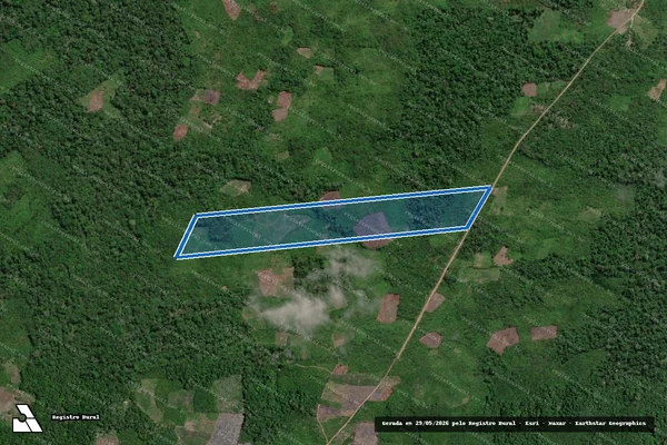 Imagem de satélite de Lote-27 ? PA FORTALEZA - Lote26 em Acará - PA