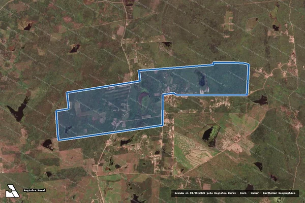 Imagem de satélite de FAZENDA CARNAÚBA - PARTE 1 em Umirim - CE