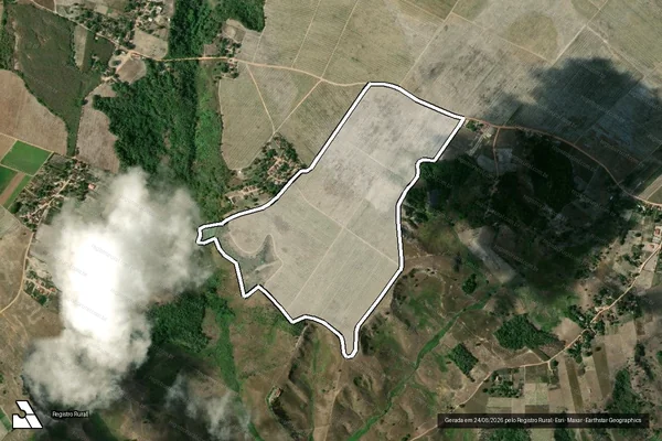 Imagem de satélite de Fazenda Esperança - Parte 1 em Teotônio Vilela - AL