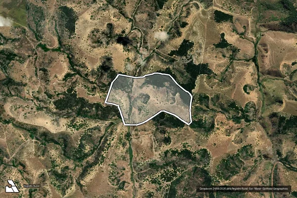 Imagem de satélite de FAZENDA SÃO MIGUEL - Parte 1 em Ataléia - MG