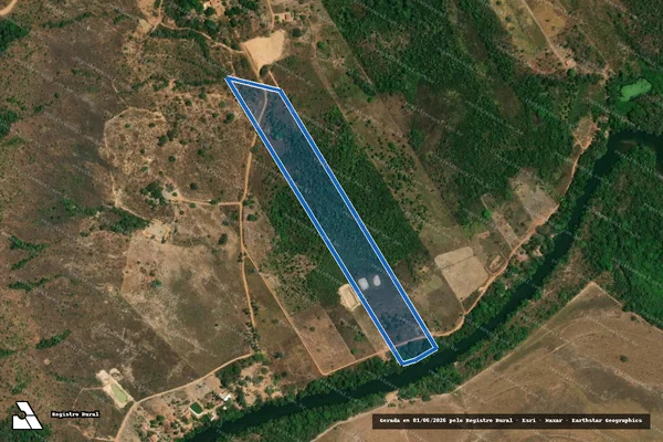 Imagem de satélite de FAZENDA SANTA LUZIA  - PARTE 22 em Balsas - MA