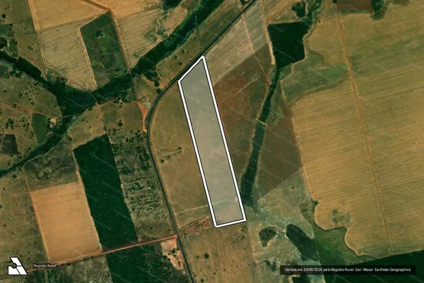 Imagem de satélite de LOTE RURAL 113-A - FAZENDA TERRA LINDA em Canabrava do Norte - MT