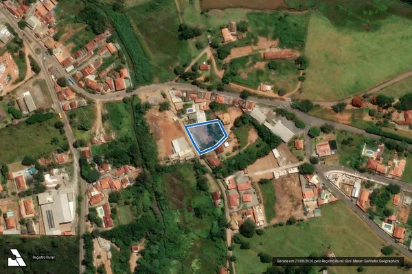 Imagem de satélite de Imóvel sem Denominação - Parcela 1 em Bragança Paulista - SP