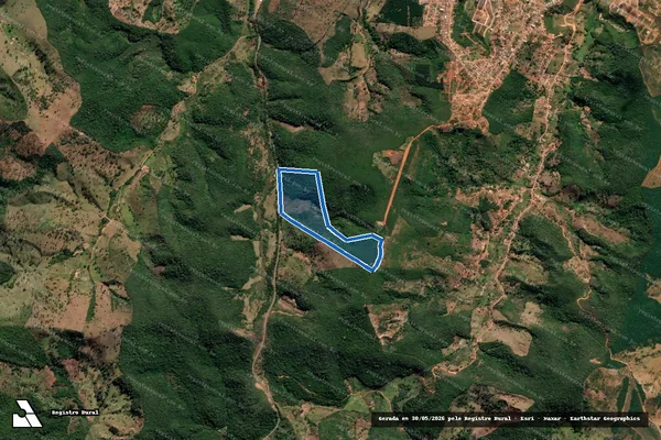 Imagem de satélite de Fazenda Batatal - Glaba 3 em Rio Vermelho - MG