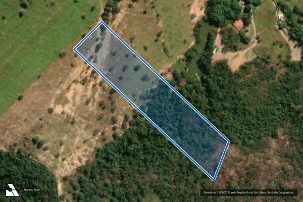 Imagem de satélite de FAZENDA PONTE ALTA - PARCELA 04 em Nova Serrana - MG