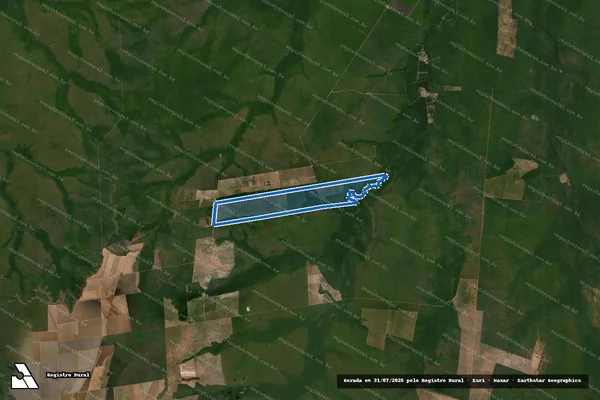 Imagem de satélite de Fazenda Água Limpa II - Parte 1 em Sapezal - MT