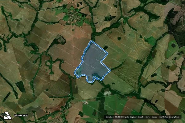 Imagem de satélite de FAZENDA BRONSKI - 001 em Araruna - PR