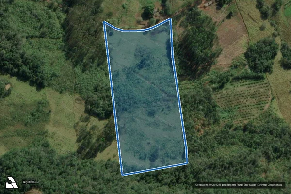 Imagem de satélite de METADE DO LOTE RURAL Nº 187 - PARTE DO LOTE RURAL Nº 187-B em Itatiba do Sul - RS