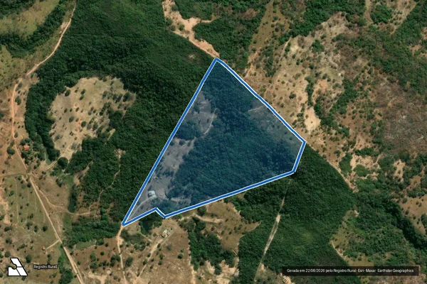 Imagem de satélite de Fazenda João Dias - Parcela 1 em Leandro Ferreira - MG