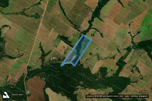 Imagem de satélite de Fazenda Santo André ­ Lote 24-D_Remanescente  - FAZENDA SANTO ANDRE ? LOTE 1 em Santo Afonso - MT