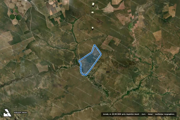 Imagem de satélite de FAZENDA JATOBA I / Parte 1 em São Desidério - BA