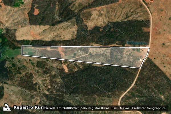 Imagem de satélite de SITIO NOVO JORDÃO ? LOTE 4198 - Parte 1 em Várzea Alegre - CE