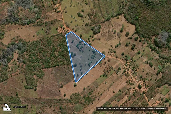 Imagem de satélite de Fazenda Pandeiros - Parte 3 em Januária - MG