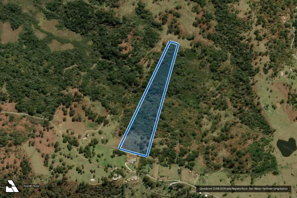 Imagem de satélite de Fazenda Faxinal dos Henrique - Parte 6 em Urubici - SC