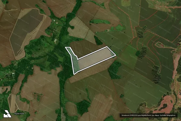 Imagem de satélite de FAZENDA ÁGUA BOA - PARTE 02 em Itaporã - MS