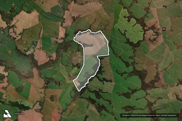 Imagem de satélite de FAZENDA LAGOA SECA - Parcela 3 em Candói - PR