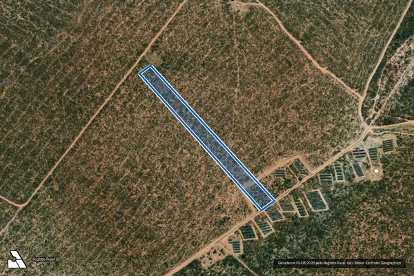 Imagem de satélite de FAZENDA LAGOINHA - Gleba 04 em Santa Fé de Minas - MG