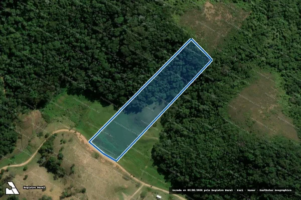 Imagem de satélite de Fazenda Alto da Serra da Senhorinha/Parte 1 ? Parte 1 - LOTE 02 em Piraí - RJ
