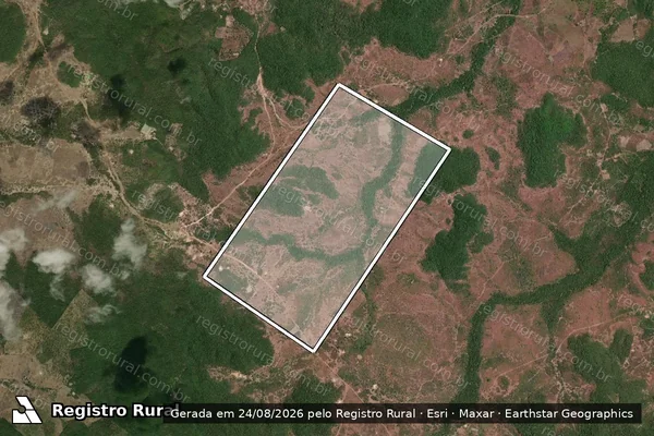 Imagem de satélite de "OVELHAS" - Parte 1 em Vargem Grande - MA