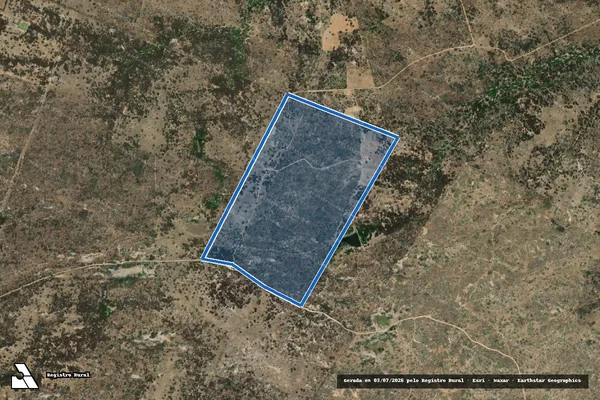 Imagem de satélite de Sítio Lagoa do Escuro - Parte 1 em Taperoá - PB