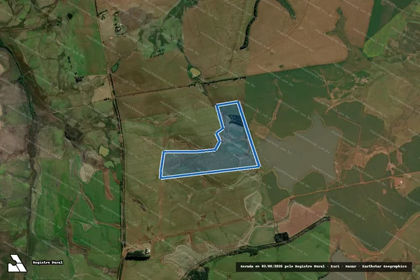 Imagem de satélite de Fazenda Palermo - Parte 8 em São Borja - RS