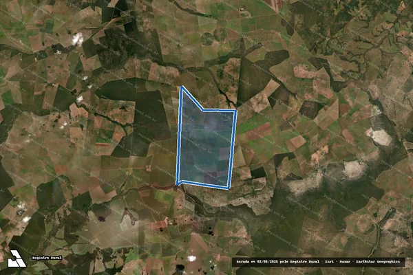 Imagem de satélite de FAZENDA AGRIL - Mat 4.821-Remanescente em Itiquira - MT