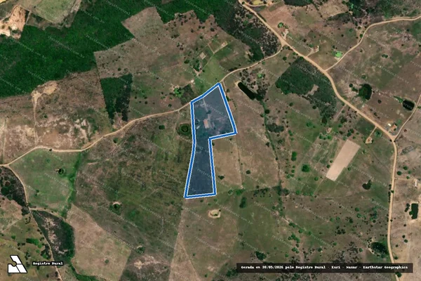 Imagem de satélite de SITIO BOQUEIRAO / AREA REMANESCENTE - AREA REMANESCENTE em Itabaiana - SE