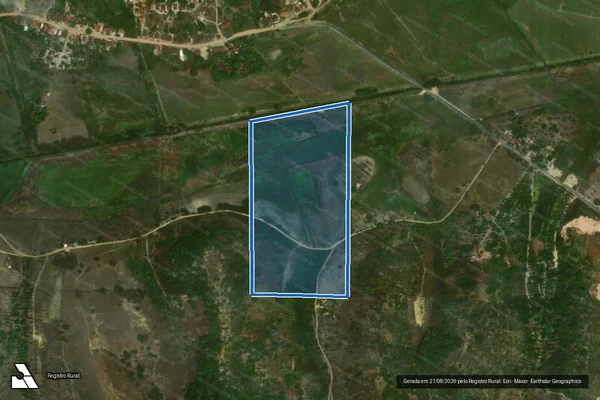 Imagem de satélite de PROJETO DE ASSENTAMENTO ITABAIANA – LOTE 13 / Parte 1
