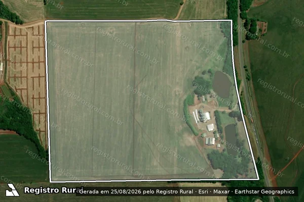 Imagem de satélite de FAZENDA JOÃO DE BARRO - FAZENDA JOÃO DE BARRO em Victor Graeff - RS