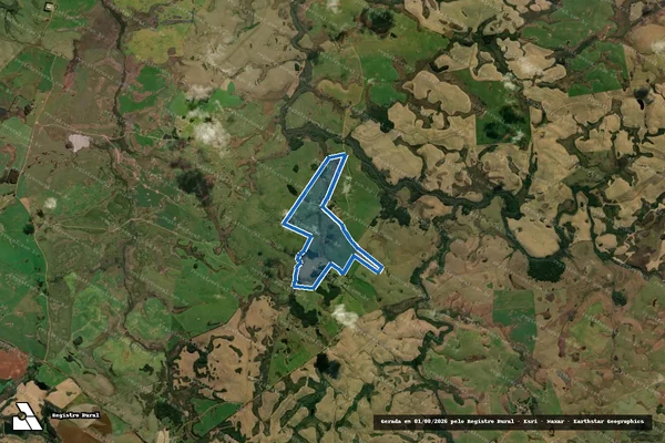 Imagem de satélite de Fazenda Boa Vista - Parte 1 em Bom Jesus - RS
