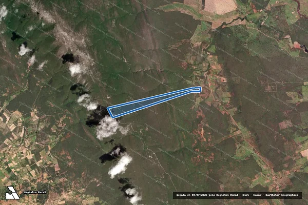 Imagem de satélite de FAZENDA BOA SENTENÇA - GLEBA 1 em Rio de Contas - BA