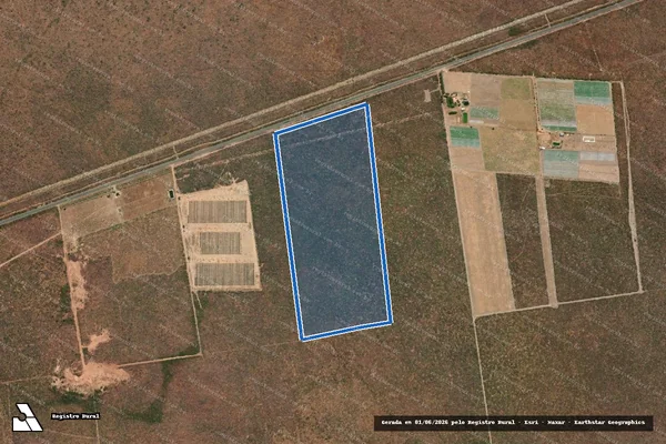 Imagem de satélite de PIC Gleba B Lote 07 E 30 - PIC Gleba B Lote 07 em Colônia do Gurguéia - PI