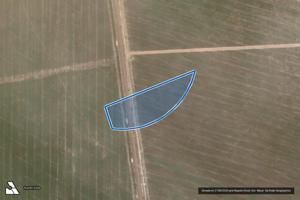 Imagem de satélite de FAZENDA VALE VERDE I - GLEBA I - ROTATORIA em Luís Eduardo Magalhães - BA
