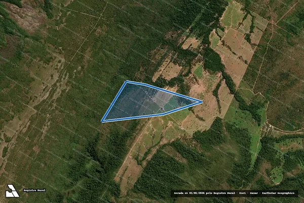 Imagem de satélite de Fazenda Coqueiro - Fazenda Coqueiro em Porto Estrela - MT