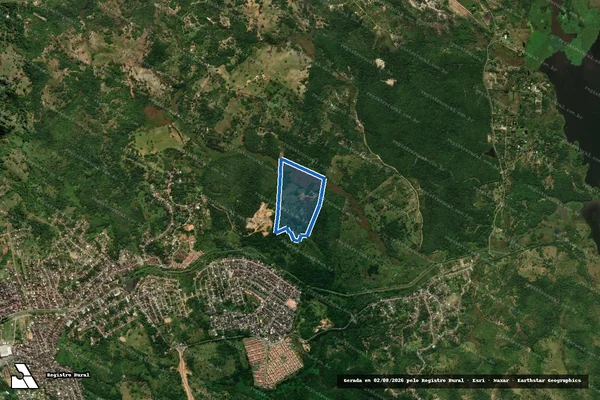 Imagem de satélite de Fazenda Triunfo - Parcela 1 em Simões Filho - BA