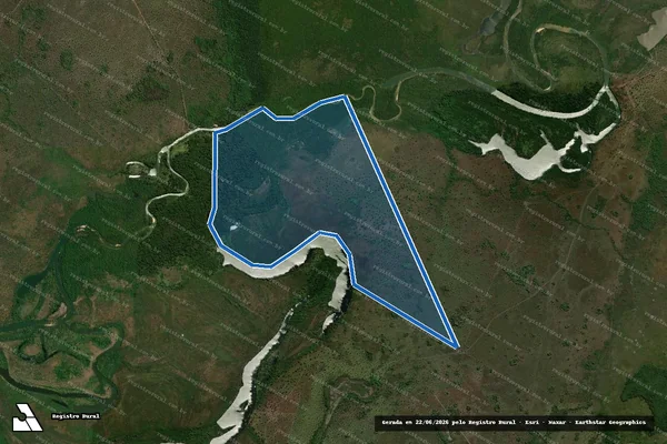 Imagem de satélite de FAZENDA VOLTA GRANDE I - Fazenda Volta Grande I em Luciara - MT