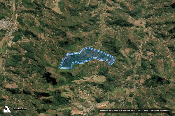 Imagem de satélite de Gameleira - PARCELA_01 em Luisburgo - MG