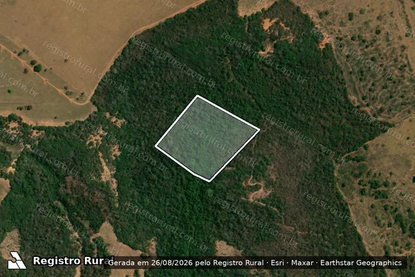 Imagem de satélite de Fazenda Santa Terezinha ? Parte 1 - AREA COMUM 3 em Camapuã - MS