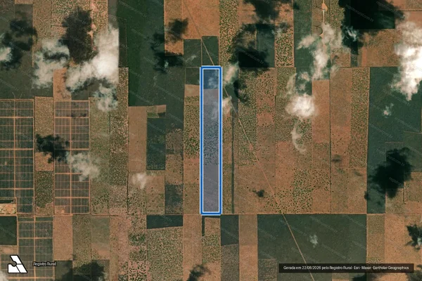 Imagem de satélite de LOTE 47 ? VPE - Parte 1 em Serra do Mel - RN