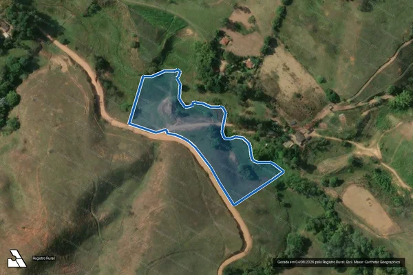 Imagem de satélite de Fazenda Barbosas, Aredes ou Empreitada - PARCELA 02 em Vieiras - MG