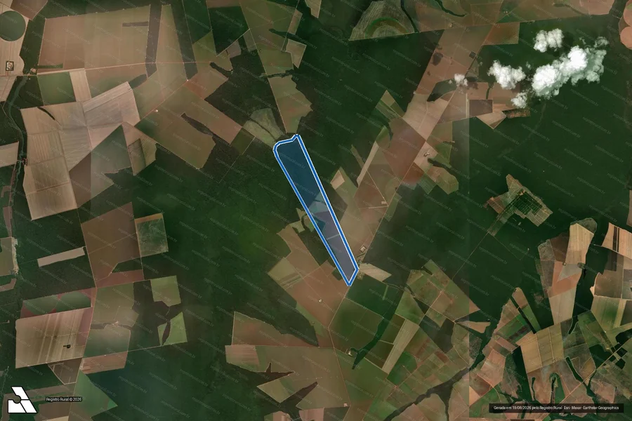 Imagem aérea do item B