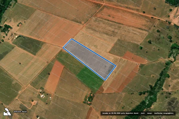 Imagem de satélite de FAZENDA ÁGUA FRIA - Gleba III em Itapaci - GO
