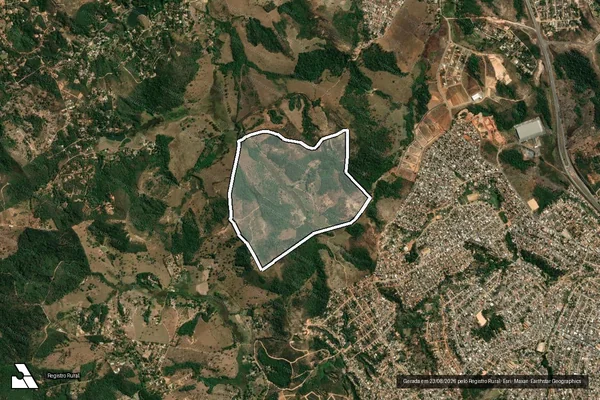 Imagem de satélite de FAZENDA PIÃO - Parcela 1 em Esmeraldas - MG