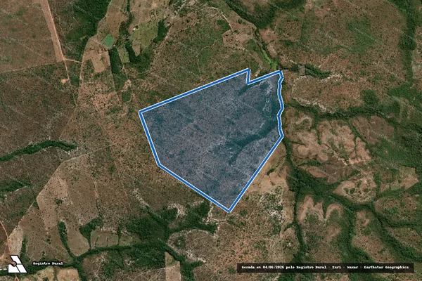 Imagem de satélite de FAZENDA SÃO JOÃO - 001 em Sítio Novo - MA