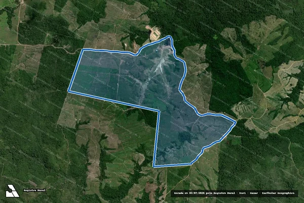 Imagem de satélite de FAZENDA ANJO GABRIEL - Parte 5 em Ipixuna do Pará - PA