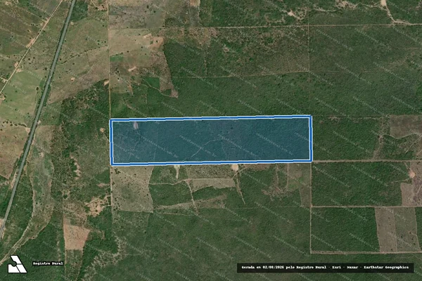 Imagem de satélite de LOTE 11 ? P.A. CARITÁ - Lote 11 ? P.A. CARITÁ em Sítio do Quinto - BA