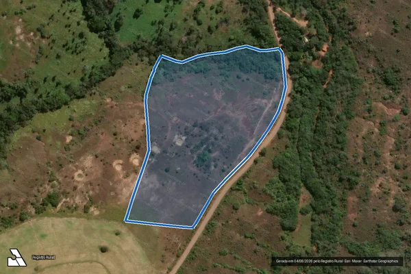 Imagem de satélite de Fazenda Buriti e Ponte Alta - PARCELA 01 em Tiros - MG