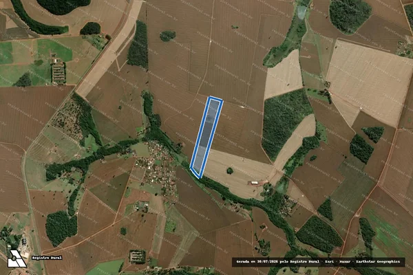 Imagem de satélite de FAZENDA LAGE - Gleba 01 em Rio Verde - GO