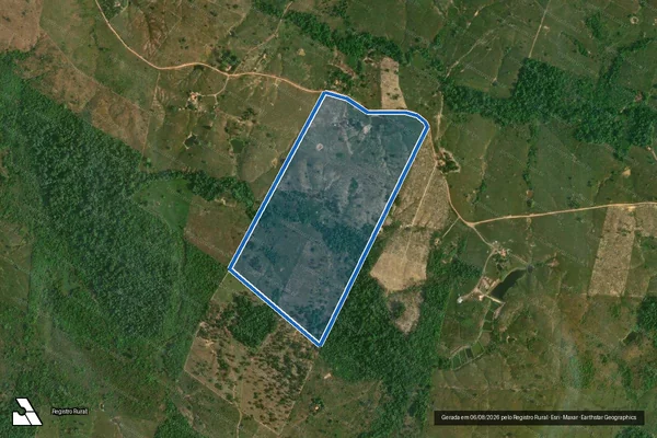Imagem de satélite de PA SÃO FRANCISCO ? LOTE 132 - Parte 1 em Eldorado do Carajás - PA